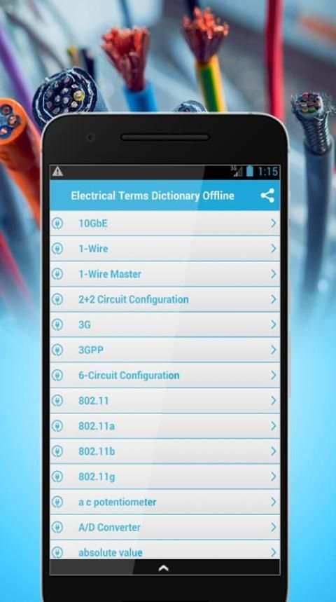 Electrical Dictionary Offline screenshot 3