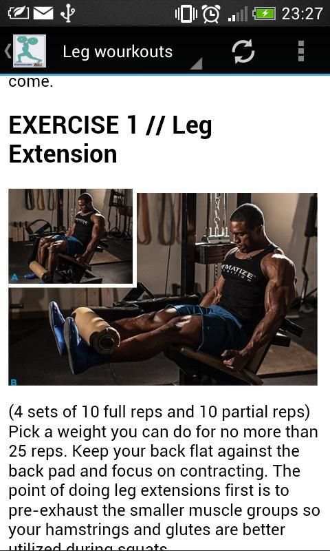 BodyBuilding Workout स्क्रीनशॉट 5