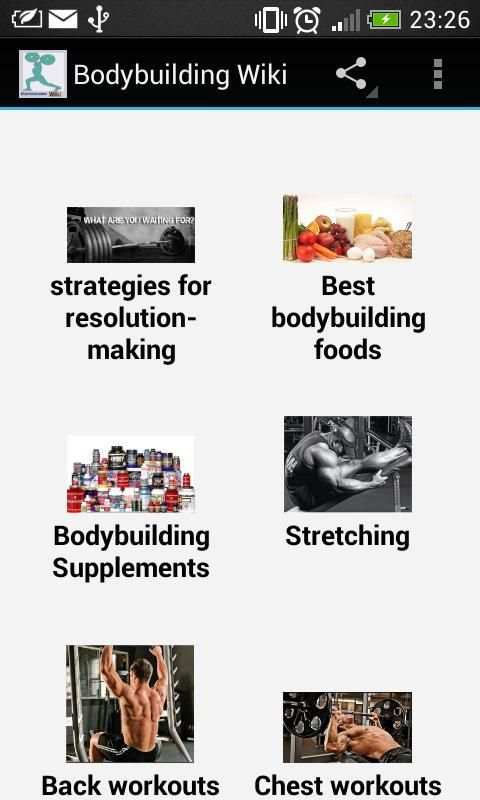 BodyBuilding Workout स्क्रीनशॉट 8