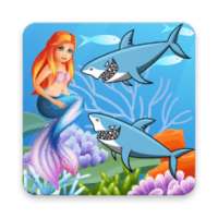 Mermaid vs Angry Shark