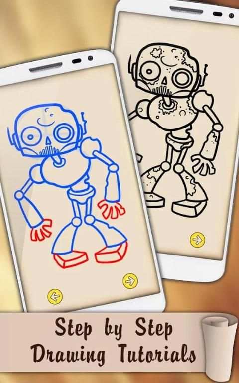 Draw Zombie Games screenshot 3
