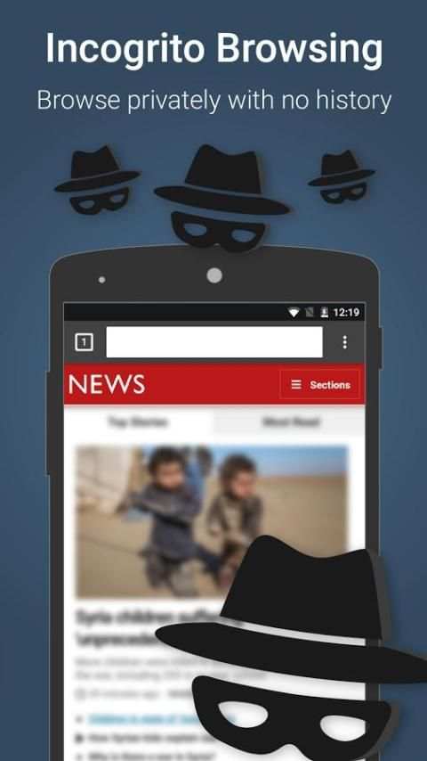 Adblocker Lite - Fast Browser скриншот 6