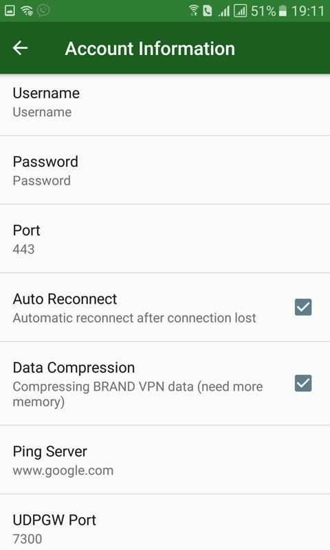 Brand VPN screenshot 1