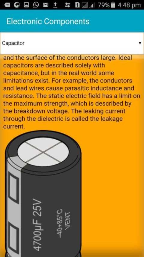 Electronic Components screenshot 3