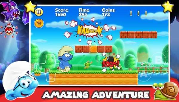 Smurfs Adventures : Lost Village скриншот 4
