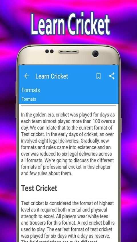 Learn Cricket screenshot 2
