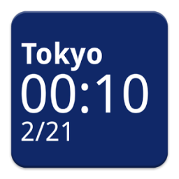Simple World Clock Widget أيقونة