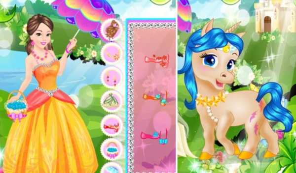 Princess & Magic Unicorn screenshot 1