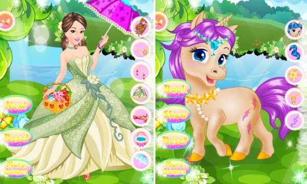 Princess & Magic Unicorn screenshot 7