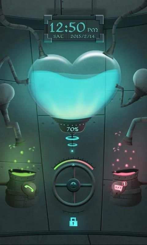 Love Lab GO Locker Theme स्क्रीनशॉट 5