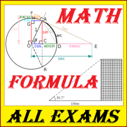 Mathematics Formula | Complete Maths For All Exams иконка