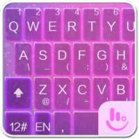 TouchPal Fantasy Purple Theme on 9Apps