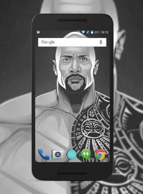 The Rock Wwe Wallpaper HD 1 تصوير الشاشة
