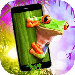 ikon Frog in Phone - Frog Prank