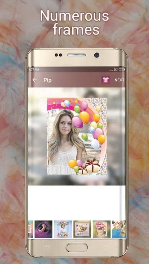 Happy Birthday PIP camera screenshot 8