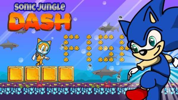 Sonic Jungle Dash скриншот 2