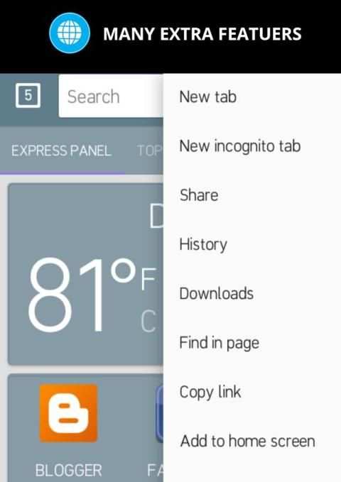 Un Browser - Download Faster 3 تصوير الشاشة
