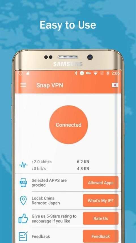 Free VPN Unlimited - Snap VPN screenshot 5