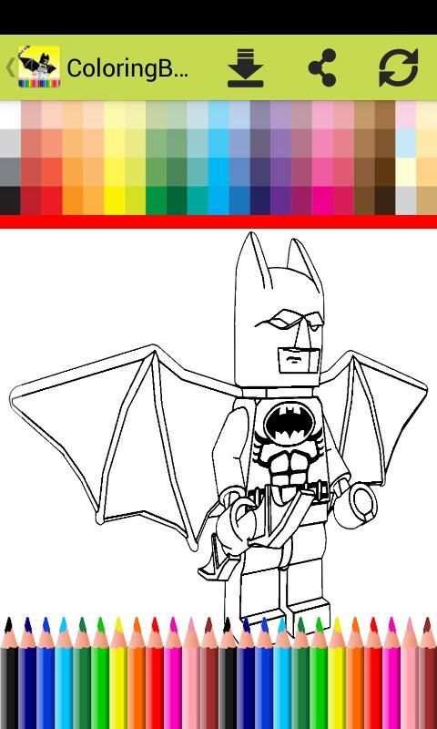 ColoringBook lego batmam Fans screenshot 4