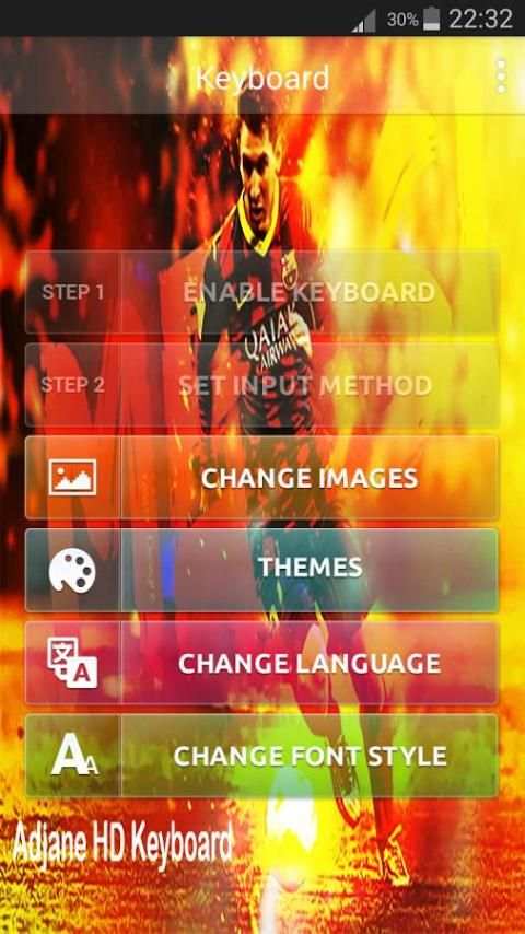 Keyboard For Fc Barcelona скриншот 4