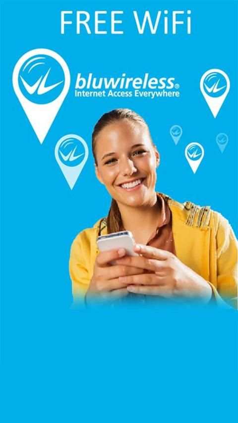 Bluwireless Free WiFi screenshot 1