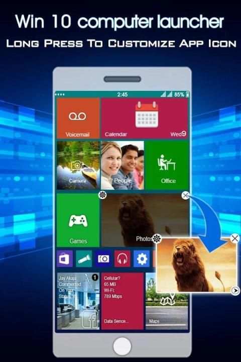 Computer Launcher For Win 10 : Win 10 Launcher скриншот 4