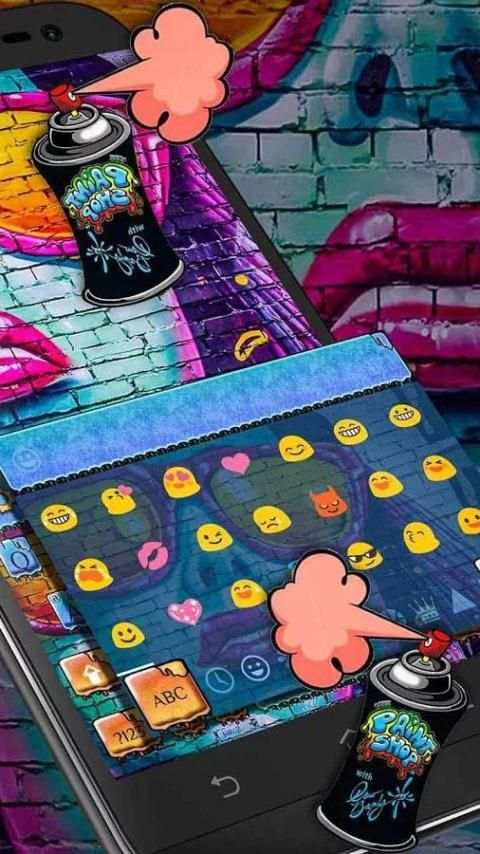 Street Graffiti Keyboard स्क्रीनशॉट 3