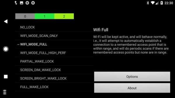 Wake Lock - PowerManager скриншот 5
