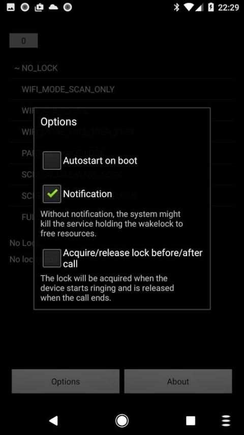 Wake Lock - PowerManager скриншот 3