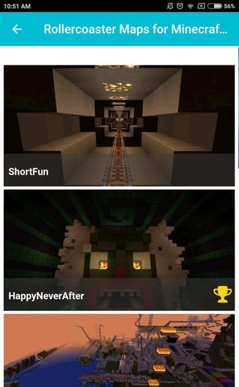 Roller coaster Maps for MCPE screenshot 7