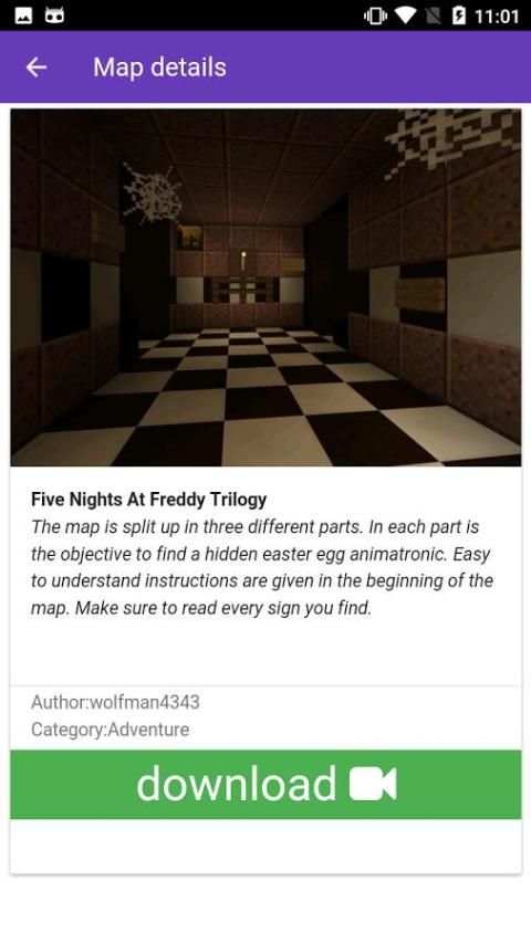 Maps FNAF for Minecraft PE screenshot 6