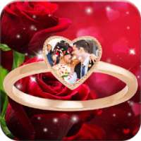 Lovely Ring Photo Frames on 9Apps