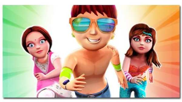 Family Run temple rush скриншот 1