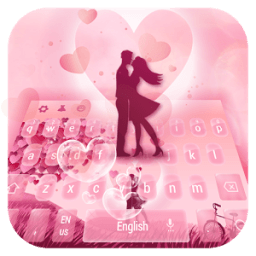 Lovers couple keyboard أيقونة