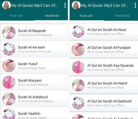 My Al Qur'an Mp3 Can Offline screenshot 3