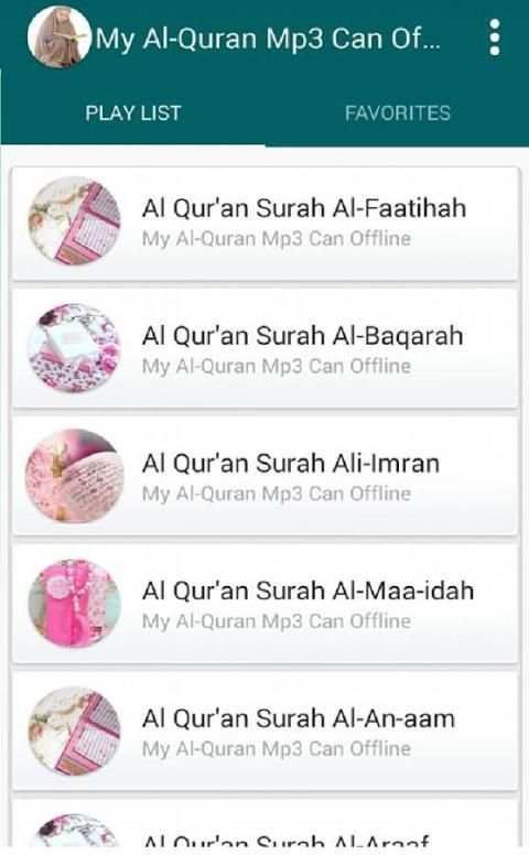 My Al Qur'an Mp3 Can Offline screenshot 4