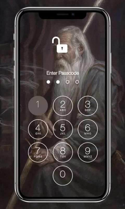 Gandalf HD Lock Screen screenshot 5