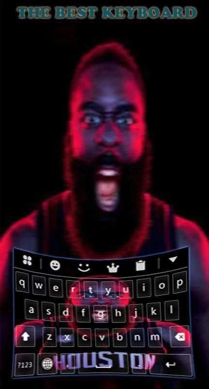 the best Keyboard theme for james harden screenshot 2