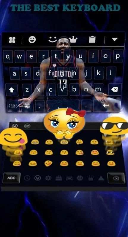 the best Keyboard theme for james harden screenshot 4
