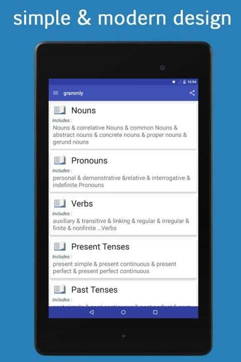 grammly (English grammar) screenshot 1
