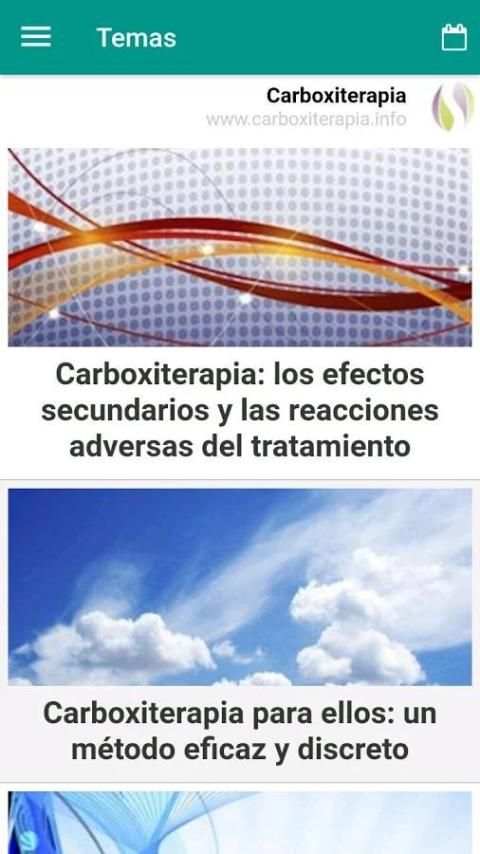 Carboxiterapia Temas screenshot 3