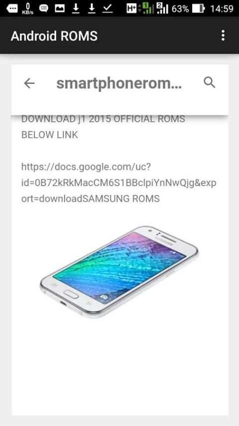 GET SAMSUNG ANDROID ROMS screenshot 4