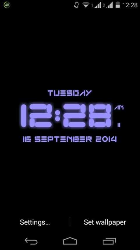 Super Digital Clock LiveWP स्क्रीनशॉट 7