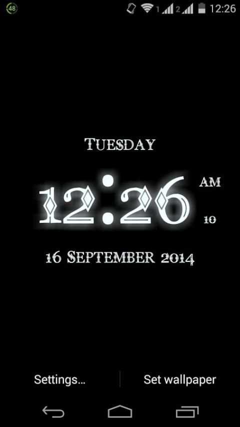 Super Digital Clock LiveWP स्क्रीनशॉट 8