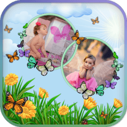 Butterfly Dual Photo Frames icon