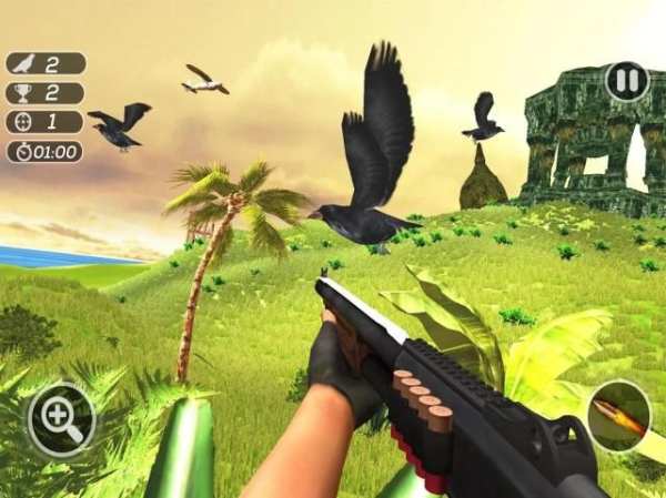 Birds Hunting Target Game screenshot 1