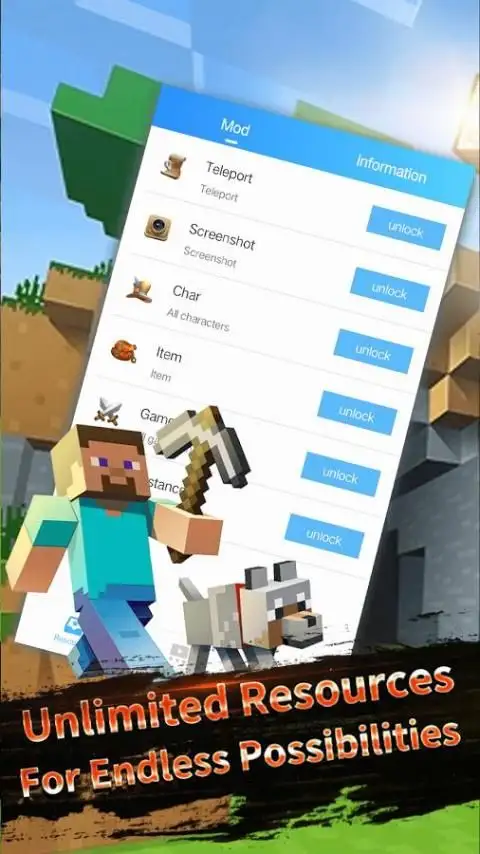 Launcher for Minecraft скриншот 2