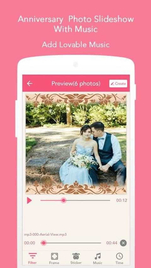 Anniversary Slideshow Maker 3 تصوير الشاشة
