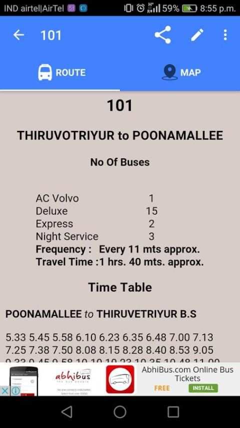 Chennai MTC Bus screenshot 6
