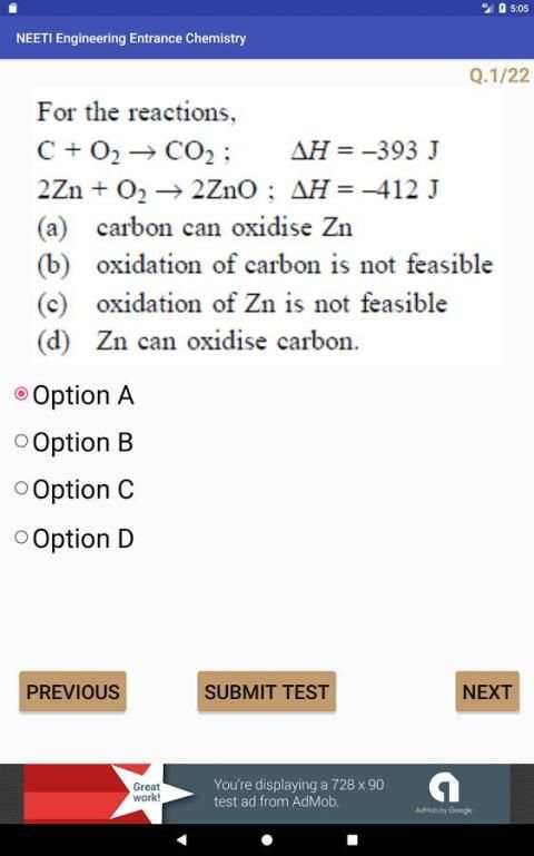 Engineering Entrance Chemistry скриншот 14